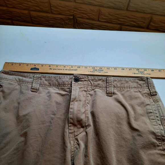 Gap Shorts Mens 38 Tan Khakis Cargo Vtg Y2K Heavy‎ Utility Baggy Military 11" - Picture 7 of 9